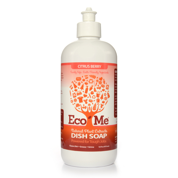 Eco Me Dish Soap, Citrus Berry 16 oz., PK6 ECOM-DSCB16-06